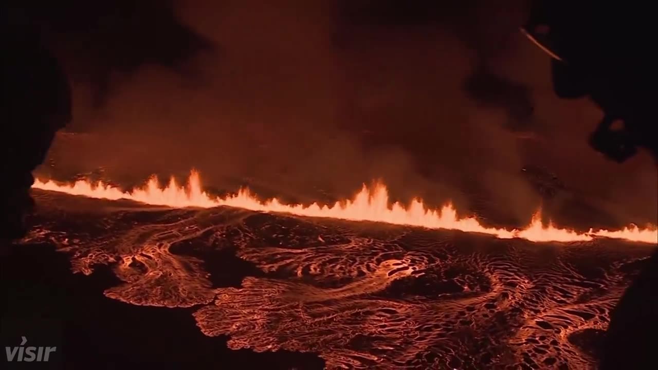 volcano in Iceland.