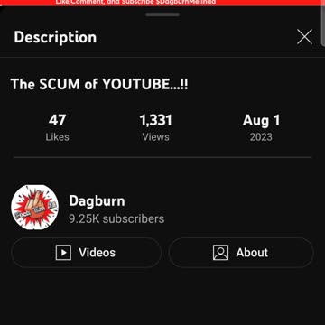 Johnny Gobble live The scum of YouTube partial