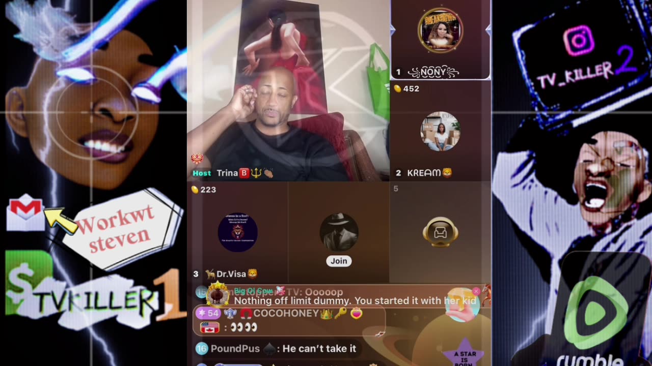 VISA GET REAL PISSED 😤 @ NONY FOR SHOWING A PIC OF HIS WIFE