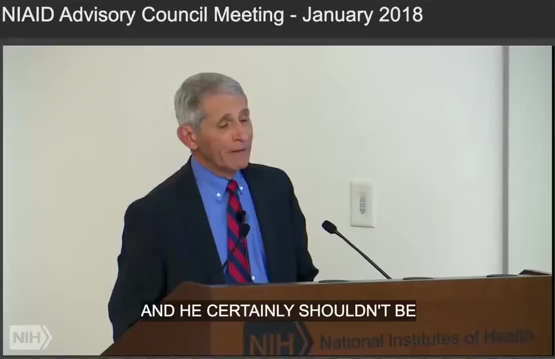PROOF FAUCI HAS BEEN LYING