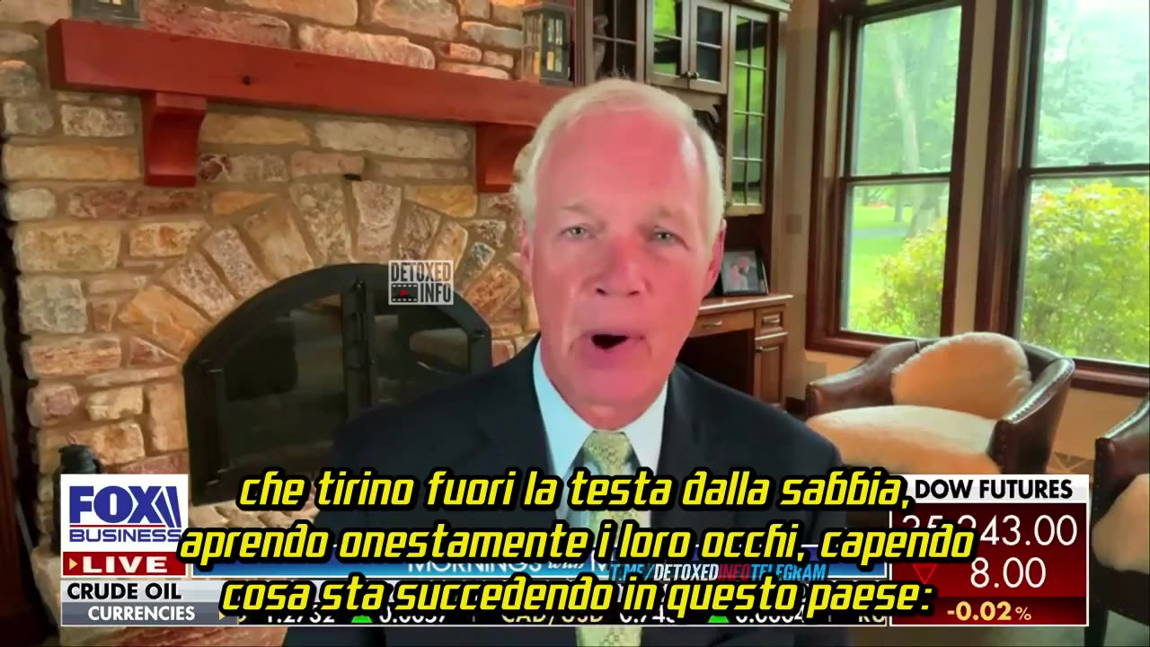 πΊπΈ SENATORE USA RON JOHNSON - TUTTO Γ STATO PIANIFICATO πΊπ²