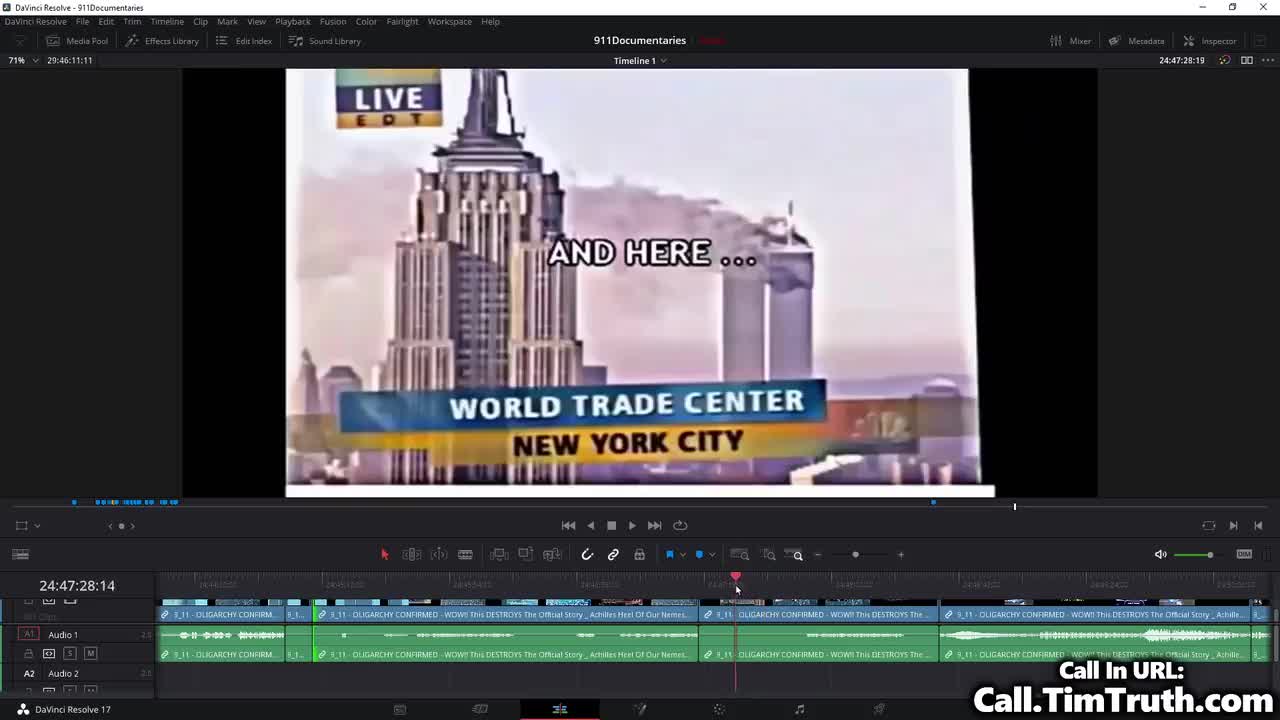 9/11 Film Review & Live Analysis. Evidence of Layering & CGI. Plane Crash Discrepancies