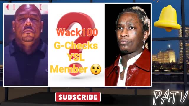 ENews - #Wack100 G-Checks #YSL Member Accusing Him of Being a Informant & Talks Peewee Roscoe 🐁