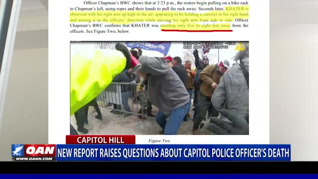 New report raises questions about Capitol police officer’s death