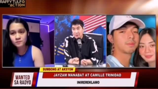 RAFFY TULFO IN ACTION CAMILLE TRINIDAD, JAYZAM MANABAT ,AT DAMBIE