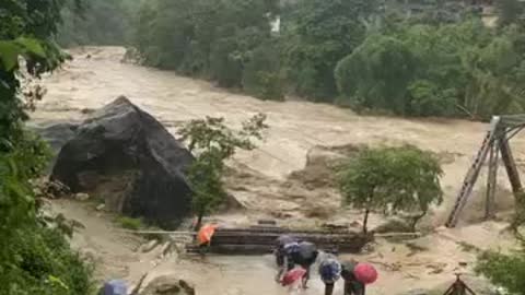 Ridicules Flood In Nepal