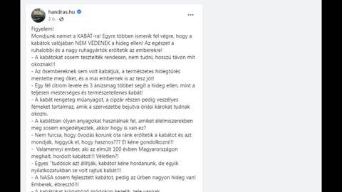 Handrásból diktaturát kiszolgáló oltásnáci lett