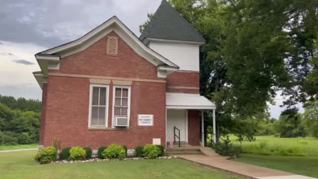 Historical church in rural Tennessee