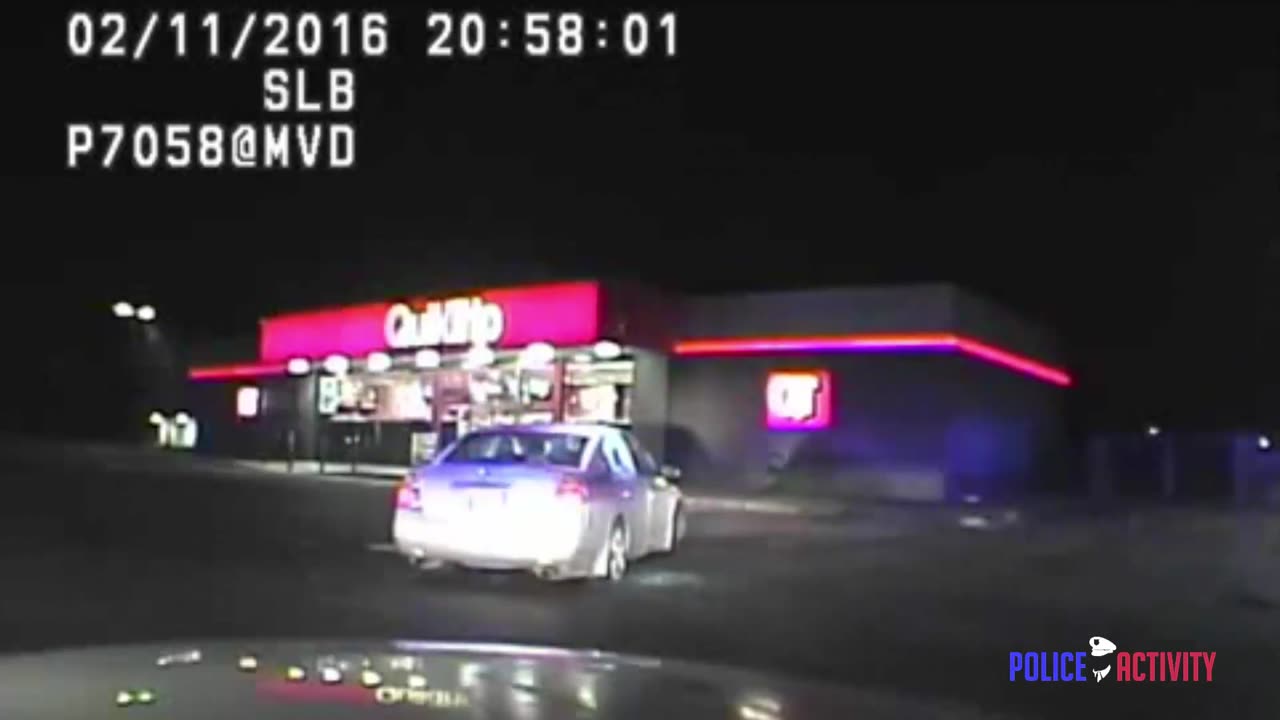 Dashcam Video Shows Police Using Pepper Balls To Arrest Suspect
