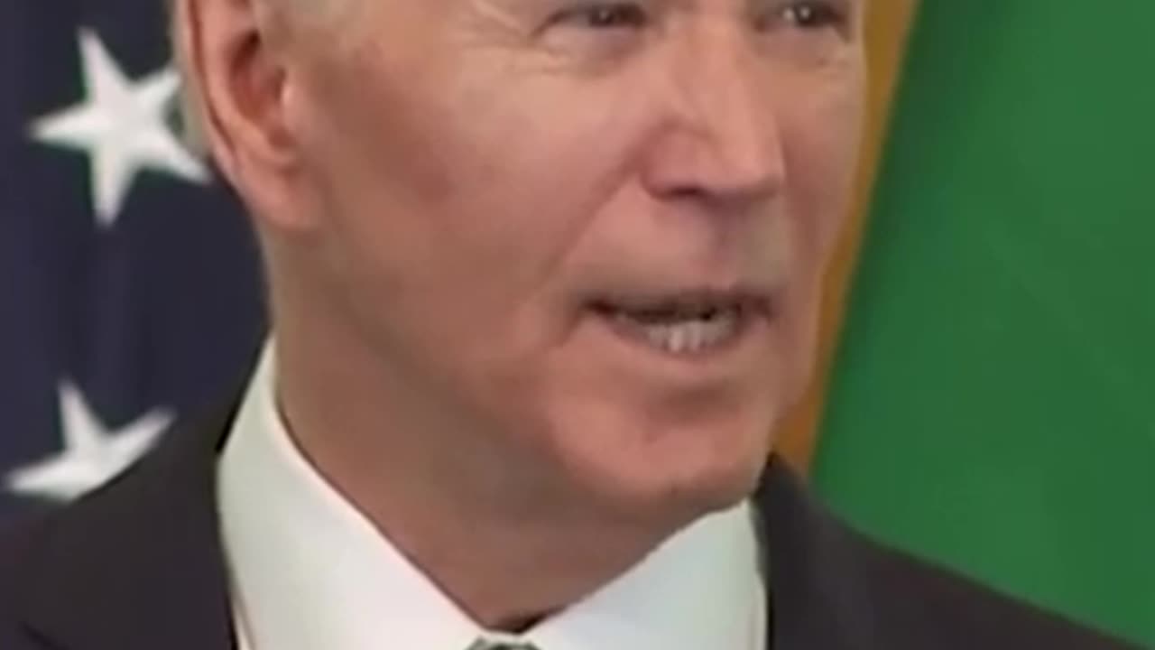 Biden's St Patrick's Day Mumble