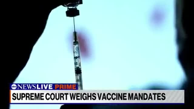 Supreme Court weighs White House coronavirus vaccine mandates........???