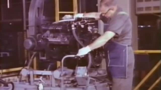 Ford Engine Manufacturing 1962 at The Rouge Plant