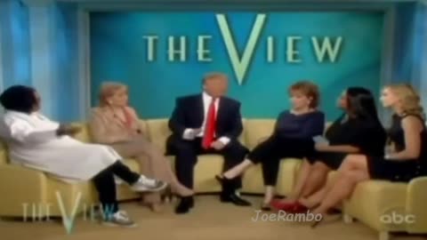 President Trump On The View