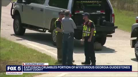 GEORGIA GUIDESTONES-WHY WAS THERE AN EXPLOSION- IT HAS A TIME CAPSULE