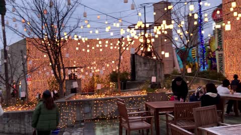 Illuminations in Hirakata City, Japan