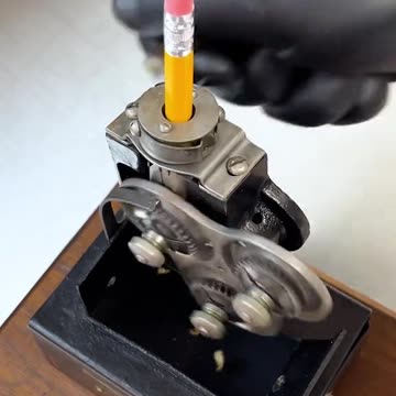 Collection of different antique pencil sharpners