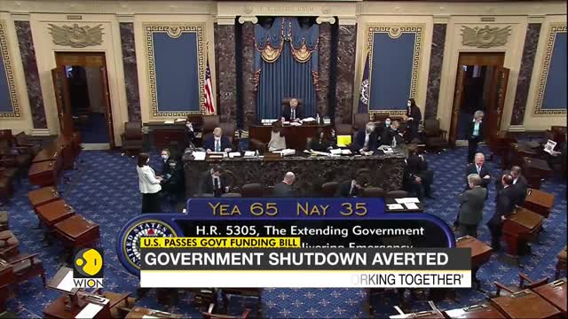 United States: Government shutdown averted | WION News | Latest English News | US Congress