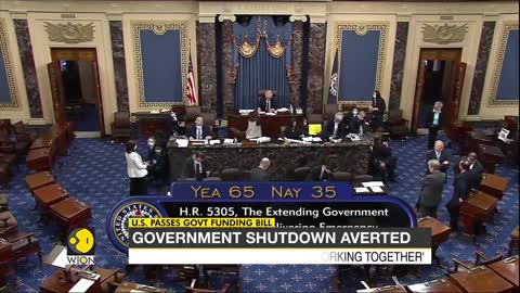 United States: Government shutdown averted | WION News | Latest English News | US Congress