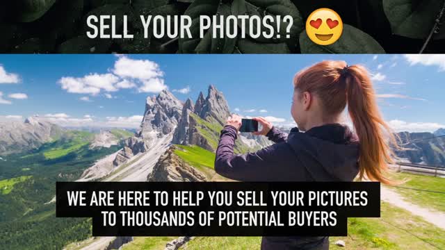 EARN MONEY FROM YOUR PHOTOS!