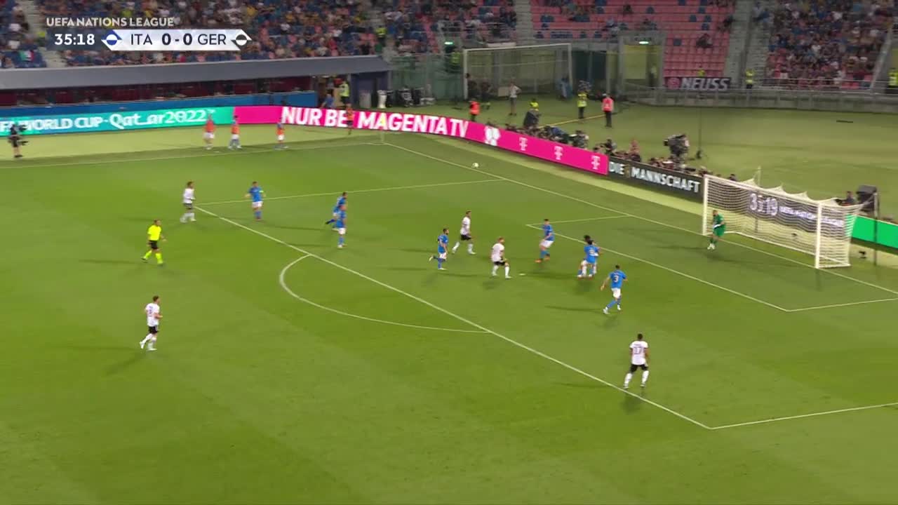 2 Goals in 3 Minutes | Italy vs. Germany | Highlights |