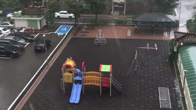 Powerful typhoon
