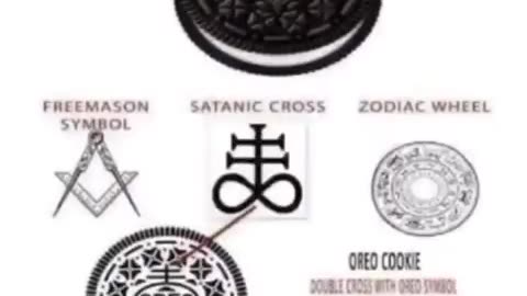 THE OREO COOKIE SATANIC SYMBOLISM!