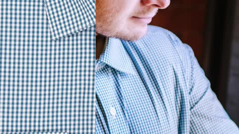 What's more classic than a checkered slim fit dress shirt?