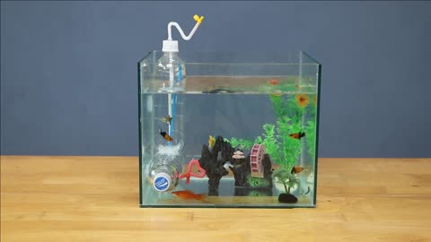 Do-it-yourself automatic water pump without electricity
