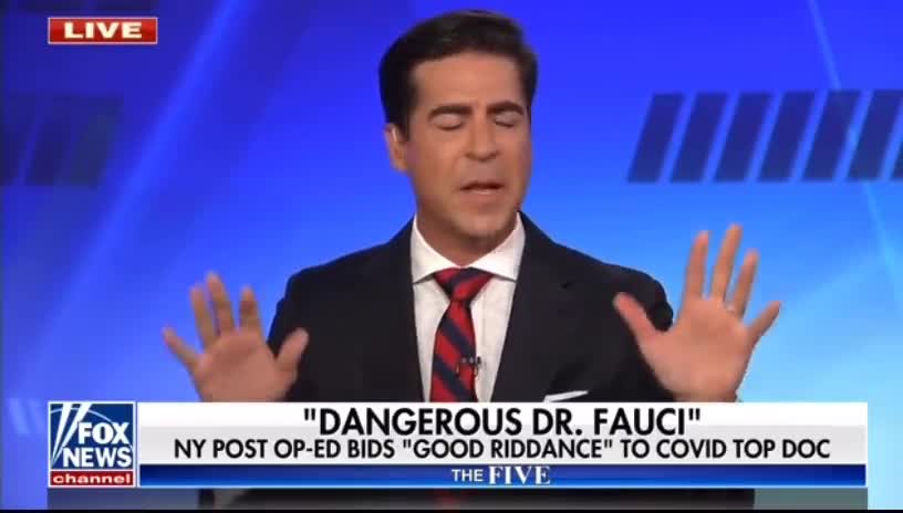 Jesse Watters: 'Fauci must comply with every subpoena they slap on him, if not shackle him and..