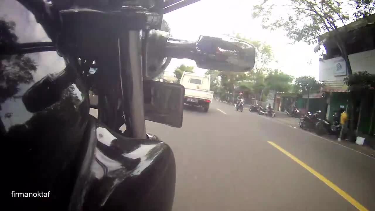 Perjalanan Trenggalek Ke Tulungagung Honda Tiger 2000 DRIFT HD 1080 Action Cam