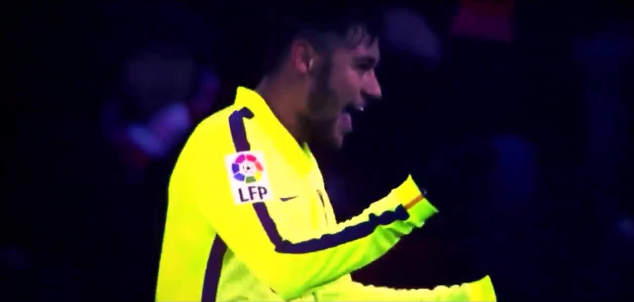 Neymar amazing dribbling skills in FC Barcelona