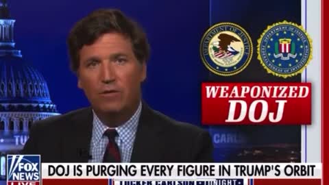 Tucker’s first reaction to The Raid - DOJ/FBI weaponized destroying lawyer client privilege