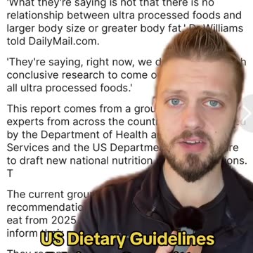 Processed foods are fine. Eat them. Gaining weight means you’re healthy. Sincerely, the government.
