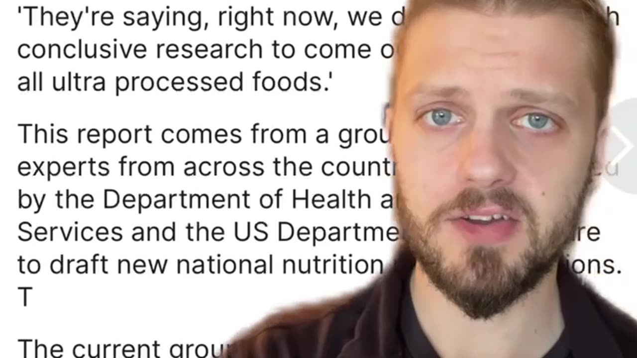 Processed foods are fine. Eat them. Gaining weight means you’re healthy. Sincerely, the government.