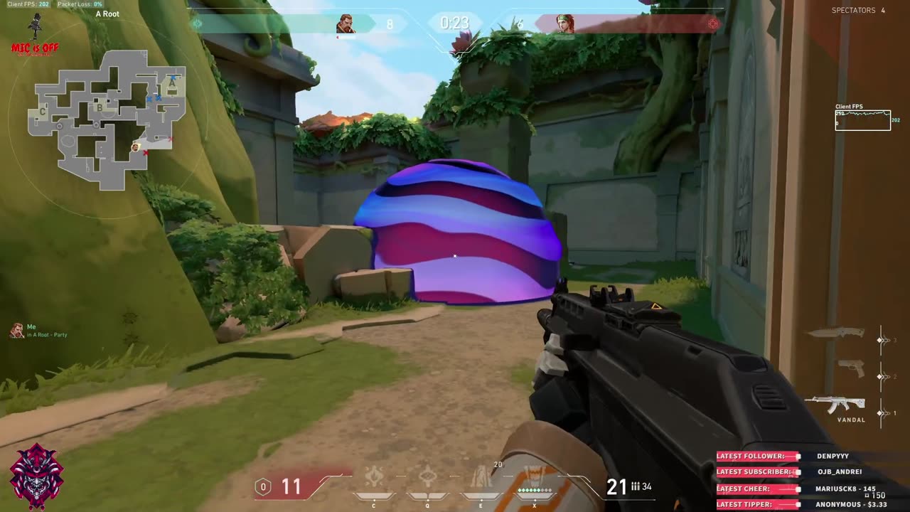 When you're a braindead player but still win in Valorant