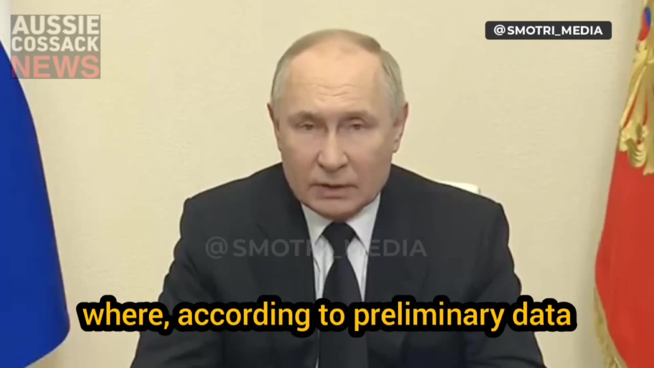 Putin said "Ukraine" on Moscow attack