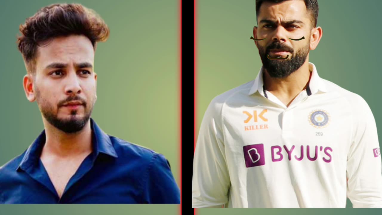 KING 👑 KHOLI VS ELVISH YADAV #VIRALSHORTVIDEO #VIRATKHOLI