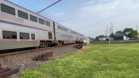 Amtrak - Capital Limited with 3 new ALC-42's