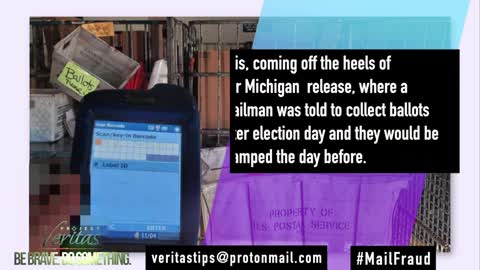 Project Veritas Reports Nevada Postal Worker Promises Ballots