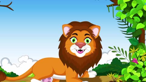 Lion Cartoon Video