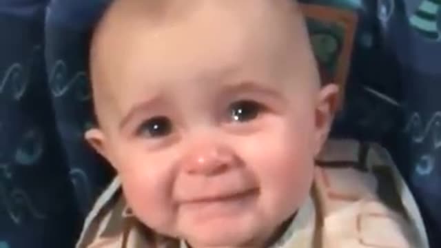 Baby hears the voice a lady who sounds like his passed away mother ! ( Precious Reaction )