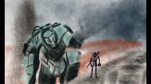 Metal Conflict- P22(Procreate speed paint)