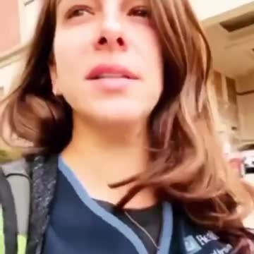 A nurse is escorted out of her job at a hospital for not taking the vaccine