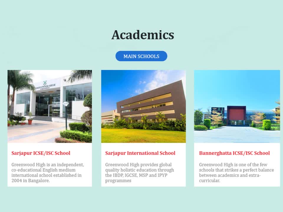 Greenwood High - Top & Best ICSE Schools in Karnataka || Best International School in Bangalore ||