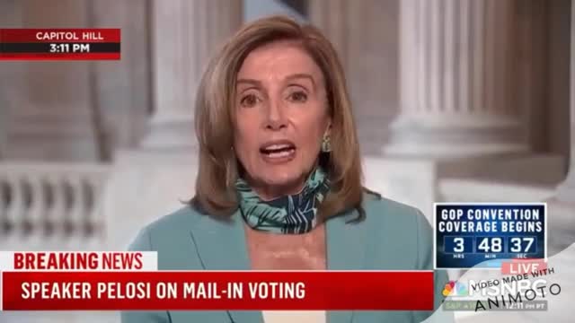 Nancy Pelosi Incites Violence Against The Capital