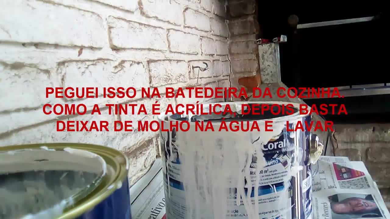 Como diluir tinta acrílica coral de uma forma muito mais fácil e rápida