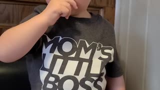 Grandson2 lemon reaction