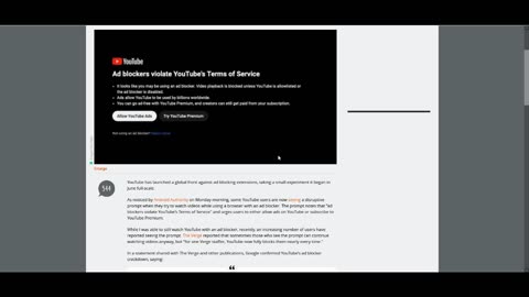 YouTube’s ad blocker crackdown escalates