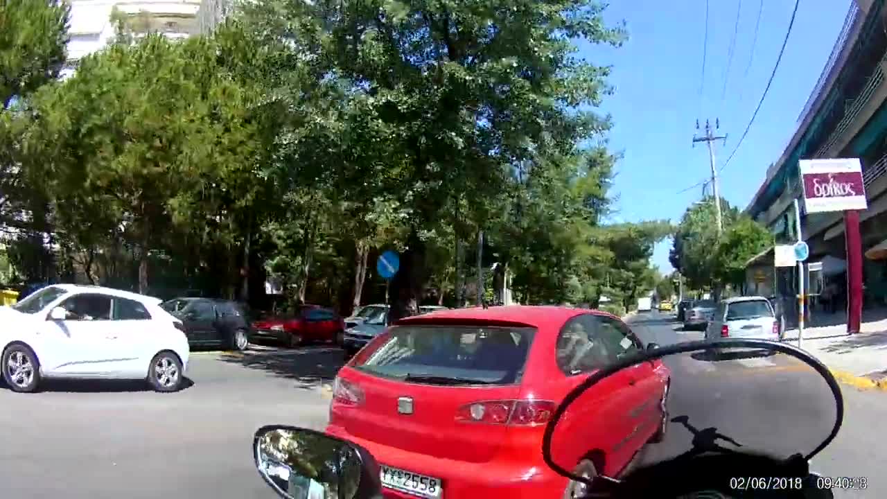 Road rage in Greece