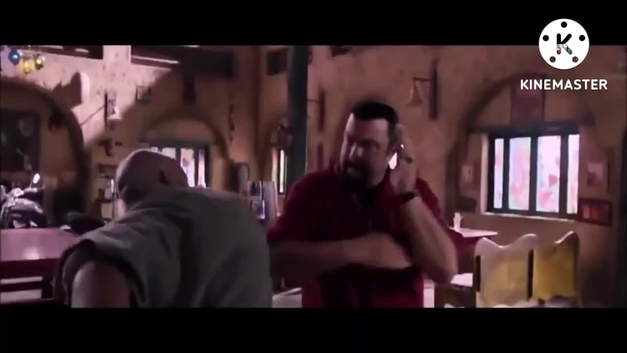 Mike Tyson vs Steven Seagal fight scene